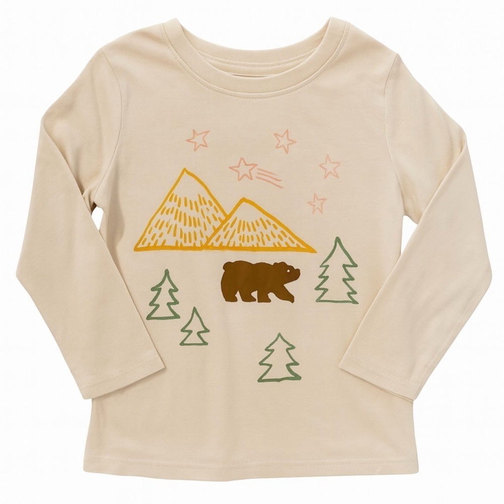 Cat and Jack Bear Mountain Long Sleeve Tee